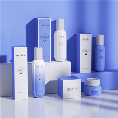 Custom Cosmetic Containers 100ml 50ml Cream Jars Cosmetic Packaging