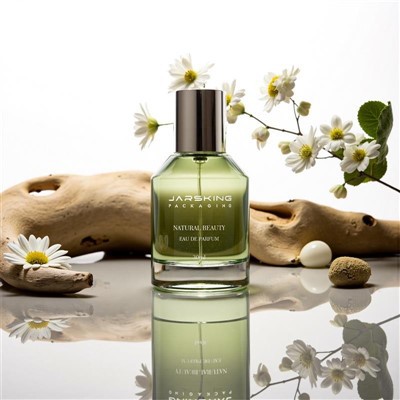30ml 50ml 100ml Custom Perfume Bottles Sloping Shoulders Glass Fragrance Bottle manufacturers
