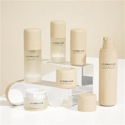 Airless Bottles Cosmetic Packaging 30g 50g Skincare Jar