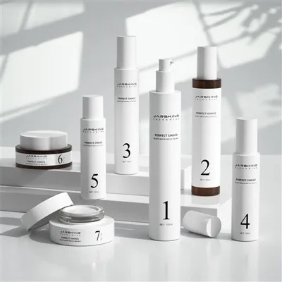 Cosmetics Sustainable Packaging 80ml 100ml Glass Skincare Bottles
