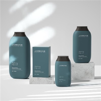 200ml 400ml Squeeze Shampoo Bottle HDPE Plastic Bottle Supplier