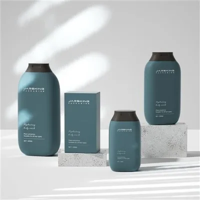 200ml 400ml Squeeze Shampoo Bottle HDPE Plastic Bottle Supplier