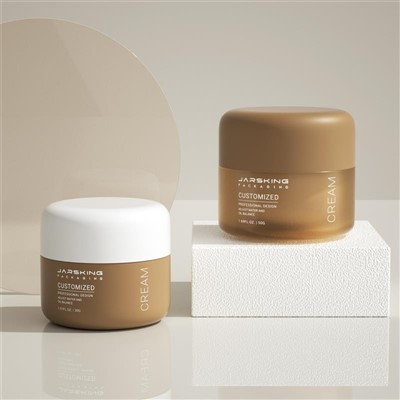 30g 50g Plastic Airless Jars Cosmetic Jars With Lids