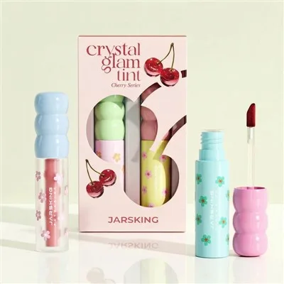 2.5ml Mini Lip Gloss Container Plastic Lip Gloss Tube With Brush Refillable Packaging factory
