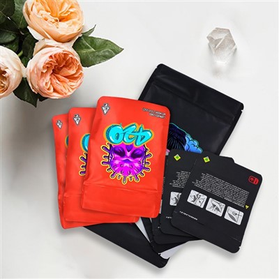 Aluminum Resealable Ziplock Mylar Bags Polyester Film Bag