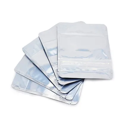 Aluminum Resealable Ziplock Mylar Bags Polyester Film Bag