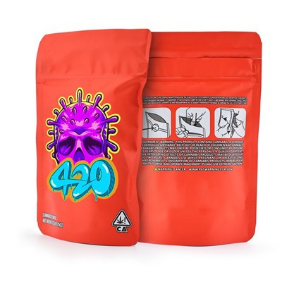 Aluminum Resealable Ziplock Mylar Bags Polyester Film Bag
