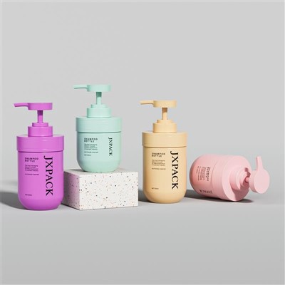 300ml 500ml Body Lotion Bottle With Pump