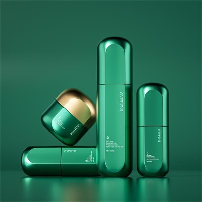 Custom Cosmetic Bottle Packaging For Skin Care Products 100ml 120ml