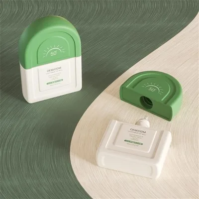 50ml Plastic Sunscreen Bottle Sustainable Sunscreen Container Packaging