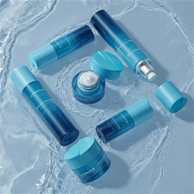 Luxury Cosmetic Containers 30ml 50ml Custom Skincare Bottles