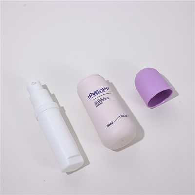 Recycled Plastic Cosmetic Packaging 50ml 100ml Custom Face Cream Jar 50g 100g suppliers