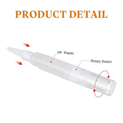Finger-rim Oil Bottle 20 Ml Applicator Pen With Soft Brush Precision Oiler Twist-up Pen Topical