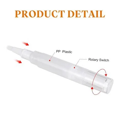 Finger-rim Oil Bottle 20 Ml Applicator Pen With Soft Brush Precision Oiler Twist-up Pen Topical
