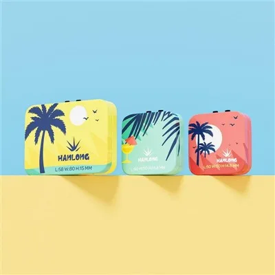 Child Resistant Tin Box Reusable Tobacco Product Tin Box