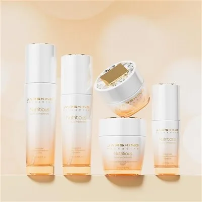 Cosmetic Bottle Manufacturers Glass Replaceable Face Cream Jars Wholesale
