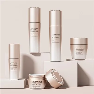 Cosmetic Bottle Manufacturers Glass Replaceable Face Cream Jars Wholesale