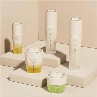 Cosmetic Bottle Manufacturers Glass Replaceable Face Cream Jars Wholesale