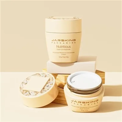 Cosmetic Bottle Manufacturers Glass Replaceable Face Cream Jars Wholesale