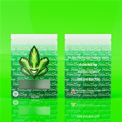 Custom Child Resistant Mylar Bags Stand Up Food Packaging Plastic Bag