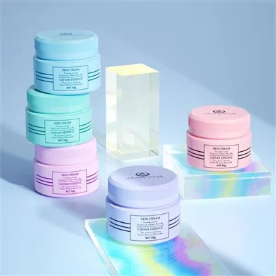 Custom Cosmetic Jars Glass Face Cream Jars