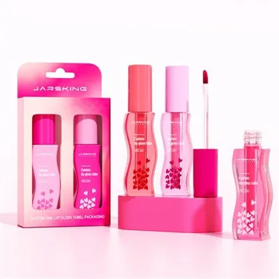 Custom Lipstick Tubes 3ml Empty Lipstick Containers Plastic Lip Gloss Tube Supplier