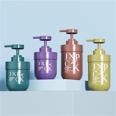300ml 500ml Body Lotion Bottle With Pump