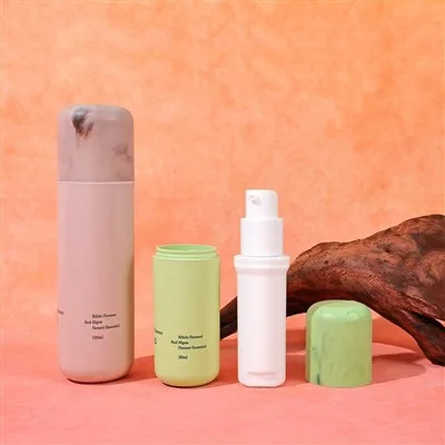 Biodegradable Cosmetic Bottles 30ml 50ml 100ml Eco Friendly Cream Jar Lotion Bottle factory