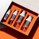 Dual Chamber Airless Cosmetic Bottles Plastic Empty Serum Pump Bottles 50ml 100ml
