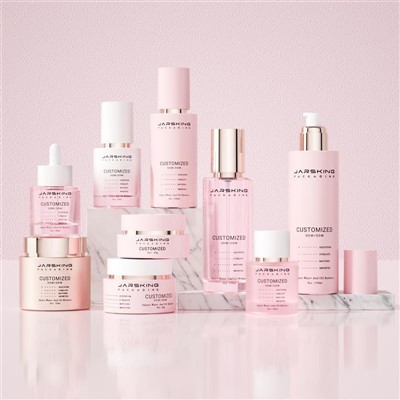 Eco Friendly Skincare Packaging Glass Cream Jars Cosmetics 30g 100ml