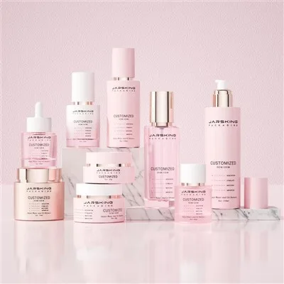 Eco Friendly Skincare Packaging Glass Cream Jars Cosmetics 30g 100ml