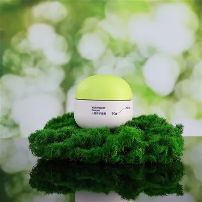 Recycled Plastic Cosmetic Packaging 50ml 100ml Custom Face Cream Jar 50g 100g factory