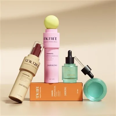 30ml 100ml 50g Glass Cosmetic Bottle Packaging Essential Oil Cream Lotion Bottle high quality