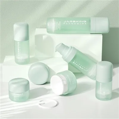 Airless Bottles Cosmetic Packaging 30g 50g Skincare Jar
