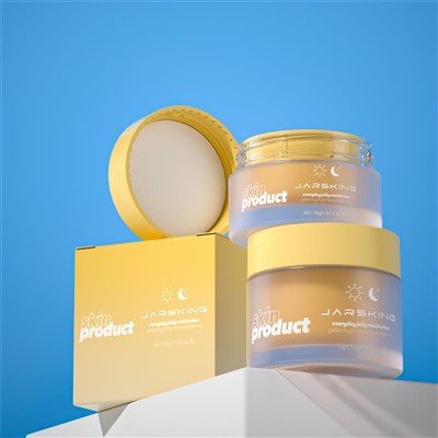 Replaceable Cream Jar Packaging 30g 50g Eco Friendly Cosmetic Jars