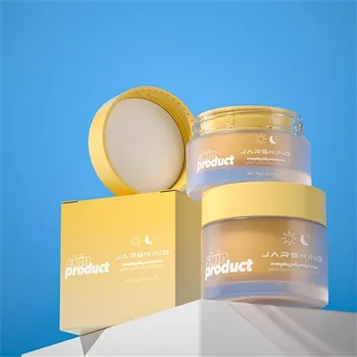 Replaceable Cream Jar Packaging 30g 50g Eco Friendly Cosmetic Jars