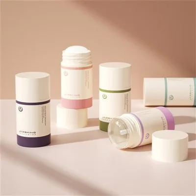 Reusable Empty Deodorant Bottle Container Bottom Fill Sunscreen Stick
