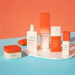 Square Cosmetic Bottle 30g 50g Glass Empty Cream Jar