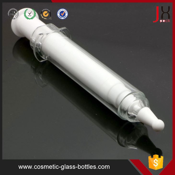 10ml 20ml Cosmetic Packaging Syringe Skincare Plastic Syringe Needle Bottle