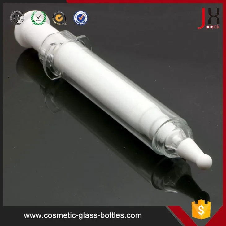 10ml 20ml Cosmetic Packaging Syringe Skincare Plastic Syringe Needle Bottle