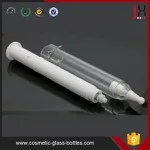 10ml Cream Plastic Syringe Needle Bottle Cosmetic Bottle Airless Syringe Packaging Skincare Syringe Wholesale