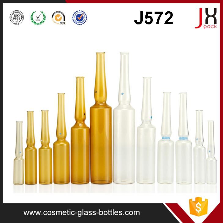بطری آمپول شیشه ای Clear Glass Pharmaceutical Amber Glass Bottle/Vial 1ml 2ml 3ml 5ml 10ml
