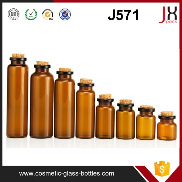 Glass Medical Vials Borosilicate Clear Glass Bottle/Serum Vial Transparent Amber Glass Vials for Injection Drug