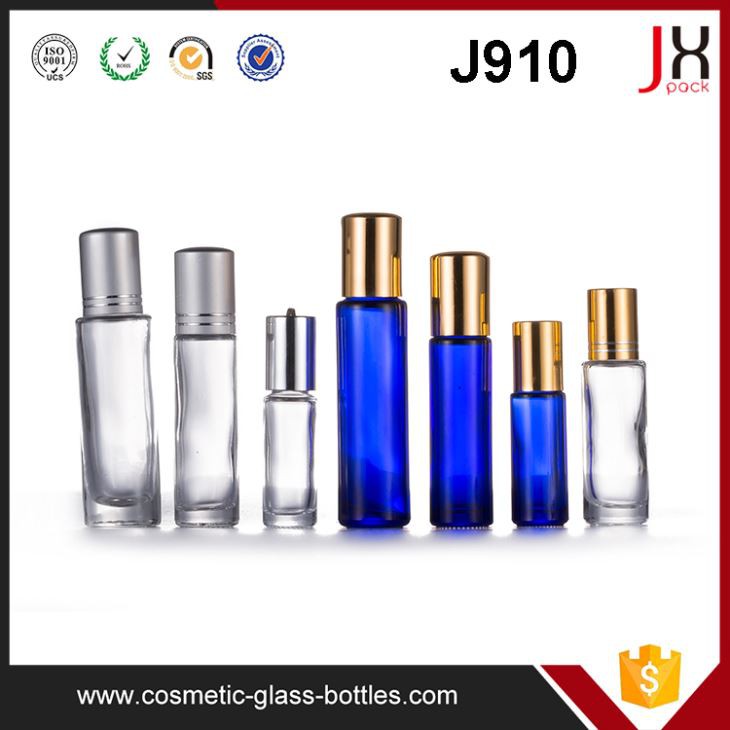 Rollo de alta calidad en botella 5ml 8ml 10ml Rollo vacío en botella de vidrio con bola de rodillo de metal / vidrio