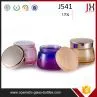 100g Cosmetic Bamboo Lid Glass Jar Face Cream Frost Glass Jar With Bamboo Lid