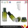 Essence Oil And Facial Cream Container Glass Cosmetic Bottle And Jar Set