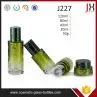 Essence Oil And Facial Cream Container Glass Cosmetic Bottle And Jar Set