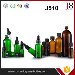 Newest 1oz 2oz 4oz Small Amber Brown Cosmetic Glass Bottle Essential Oil Boston Round Bottle