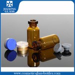 Pharmaceutical 10ml 20ml 30ml Amber Glass Vial For Injection Steroids Glass Vial Screen Printing