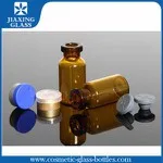 Pharmaceutical 10ml 20ml 30ml Amber Glass Vial For Injection Steroids Glass Vial Screen Printing